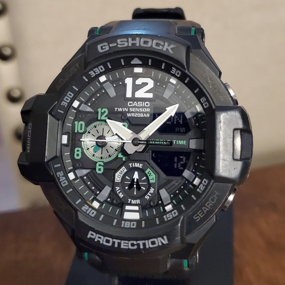 G-Shock Other - G-Shock GravityMaster Aviation Watch - GA-1100-1A3